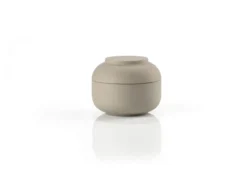 ZONE Denmark Gefäß mit Deckel Sensu 10 x 7,5 cm Taupe