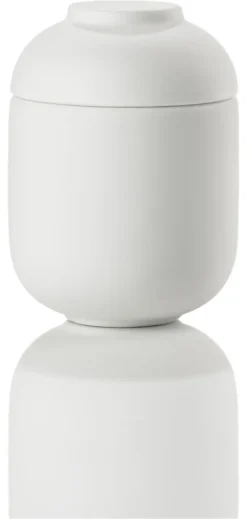 ZONE Denmark Gefäß mit Deckel Sensu 6,5 x 9 cm White