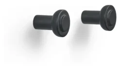 ZONE Denmark Haken Sensu 2,5 x 3 cm 2 Stück Black Birke