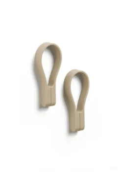ZONE Denmark Handtuchhalter Loop magnet 2 Stück braun
