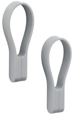 ZONE Denmark Handtuchhalter Loop magnet 2 Stück Mövengrau
