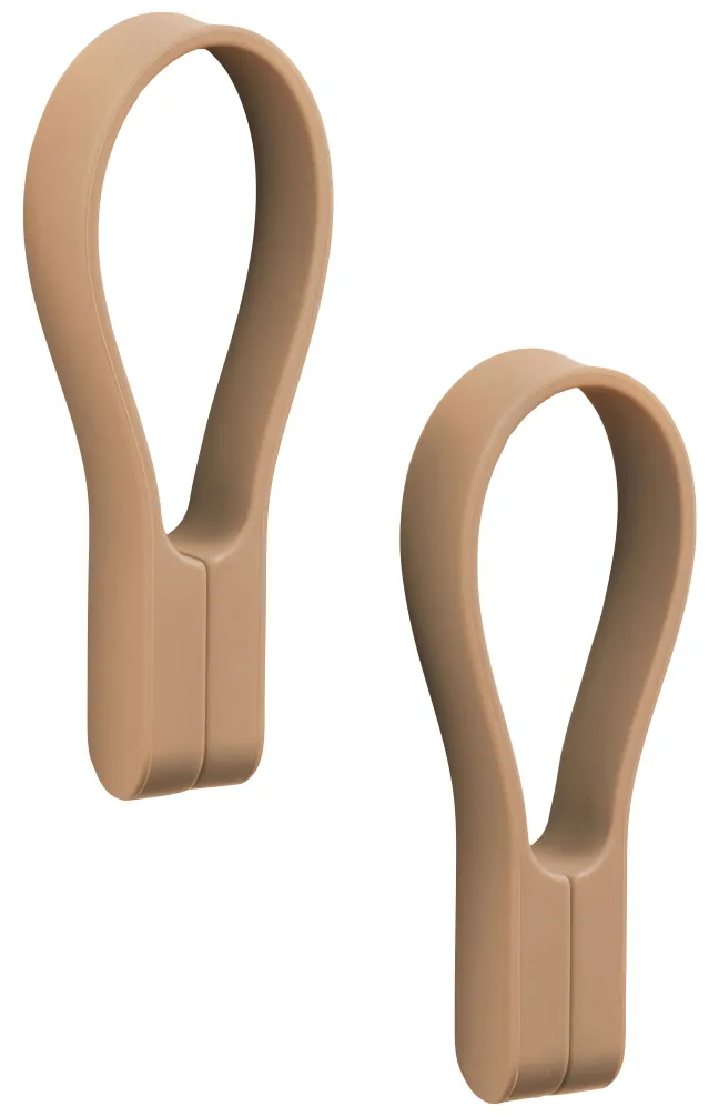 ZONE Denmark Handtuchhalter Loop magnet 2 Stück orange