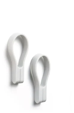 ZONE Denmark Handtuchhalter Loop magnet 2 Stück Soft grau