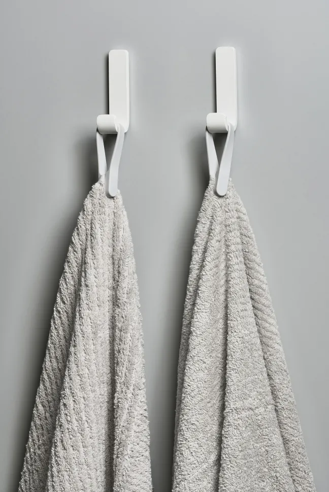ZONE Denmark Handtuchhalter Loop magnet 2 Stück Soft grau