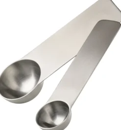 ZONE Denmark Messlöffel Set Singles 2-teilig 15/5 ml Edelstahl
