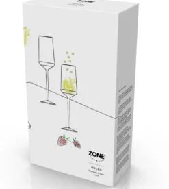 ZONE Denmark Sektglas Rocks 2 Stück 23 cl