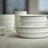 ZONE Denmark Teller Eau 20 cm Offwhite Porzellan