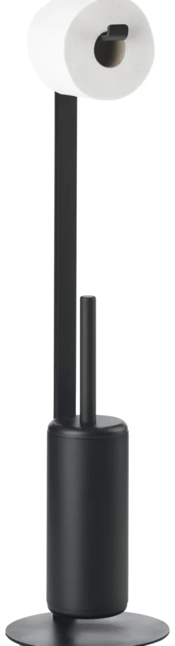 ZONE Denmark Toilettenbutler mit Bürste Rim 74cm schwarz