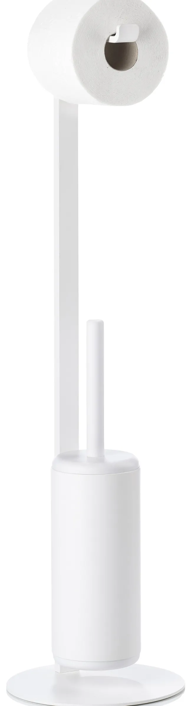 ZONE Denmark Toilettenbutler mit Bürste Rim 74cm weiß