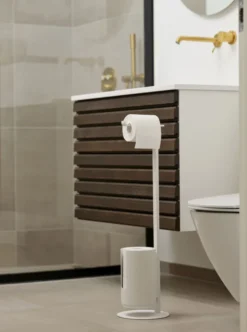 ZONE Denmark Toilettenpapierhalter Rim freistehend weiß