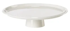 ZONE Denmark Tortenplatte Eau 32 cm Offwhite Porzellan