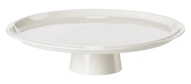 ZONE Denmark Tortenplatte Eau 32 cm Offwhite Porzellan