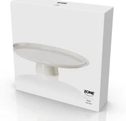 ZONE Denmark Tortenplatte Eau 32 cm Offwhite Porzellan