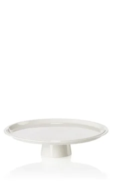 ZONE Denmark Tortenplatte Eau 32 cm Offwhite Porzellan