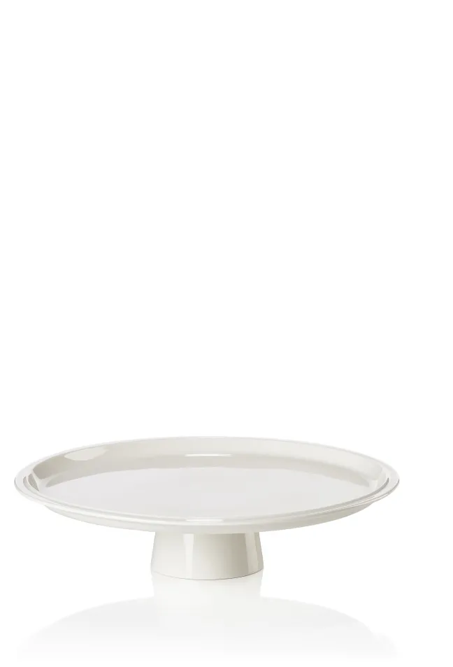 ZONE Denmark Tortenplatte Eau 32 cm Offwhite Porzellan