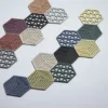 ZONE Denmark Untersetzer Hexagon Black