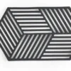 ZONE Denmark Untersetzer Hexagon Black 24cm