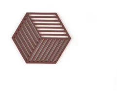 ZONE Denmark Untersetzer Hexagon Burgundy
