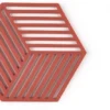 ZONE Denmark Untersetzer Hexagon Burned Red