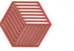 ZONE Denmark Untersetzer Hexagon Burned Red
