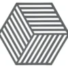 ZONE Denmark Untersetzer Hexagon Cool Grey