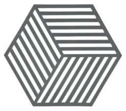ZONE Denmark Untersetzer Hexagon Cool Grey