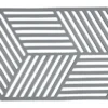 ZONE Denmark Untersetzer Hexagon Cool Grey 24cm