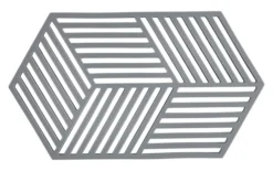 ZONE Denmark Untersetzer Hexagon Cool Grey 24cm