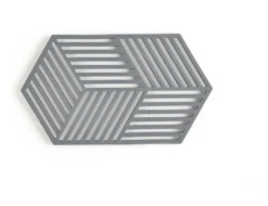 ZONE Denmark Untersetzer Hexagon Cool Grey 24cm