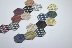 ZONE Denmark Untersetzer Hexagon Denim