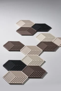 ZONE Denmark Untersetzer Hexagon Desert