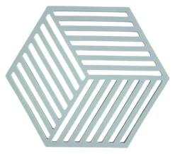 ZONE Denmark Untersetzer Hexagon Fog blue