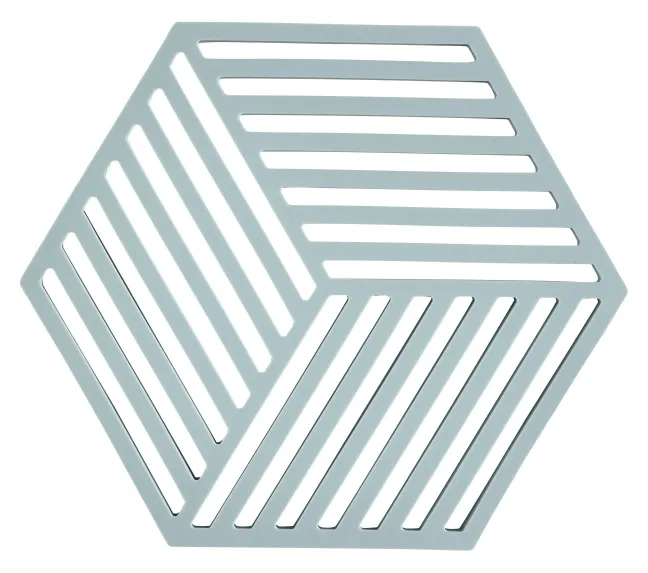 ZONE Denmark Untersetzer Hexagon Fog blue
