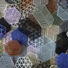 ZONE Denmark Untersetzer Hexagon Fog blue 24cm
