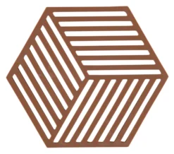 ZONE Denmark Untersetzer Hexagon Terracotta