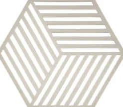 ZONE Denmark Untersetzer Hexagon Warm Grey