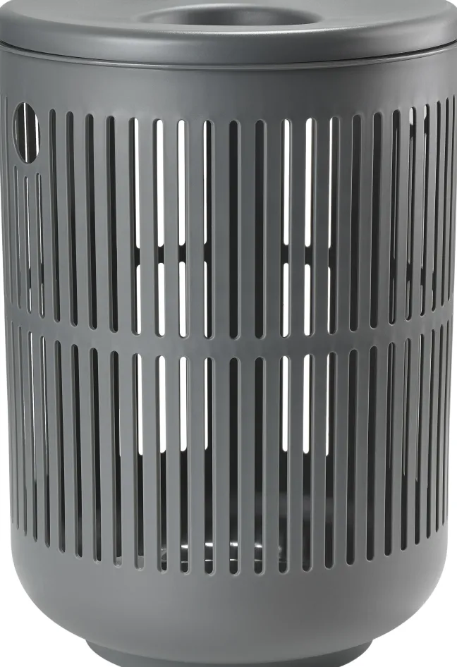 ZONE Denmark Wäschekorb Ume 54cm grau
