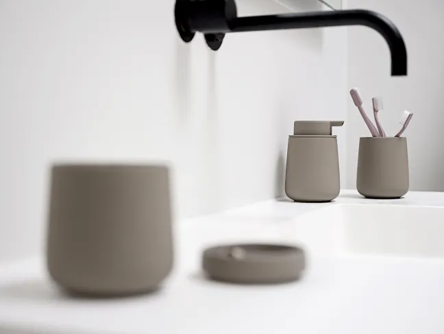 ZONE Denmark Zahnbürstenbecher Nova One taupe