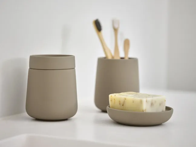 ZONE Denmark Zahnbürstenbecher Nova One taupe