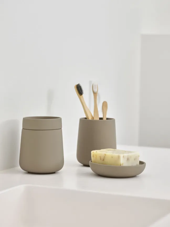 ZONE Denmark Zahnbürstenbecher Nova One taupe