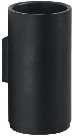 ZONE Denmark Zahnbürstenbecher Rim zur Wandmontage 13,6cm schwarz
