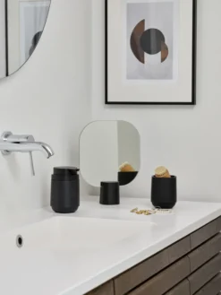 ZONE Denmark Zahnbürstenbecher Time Black