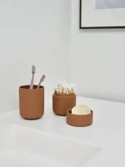 ZONE Denmark Zahnbürstenbecher Ume Terracotta