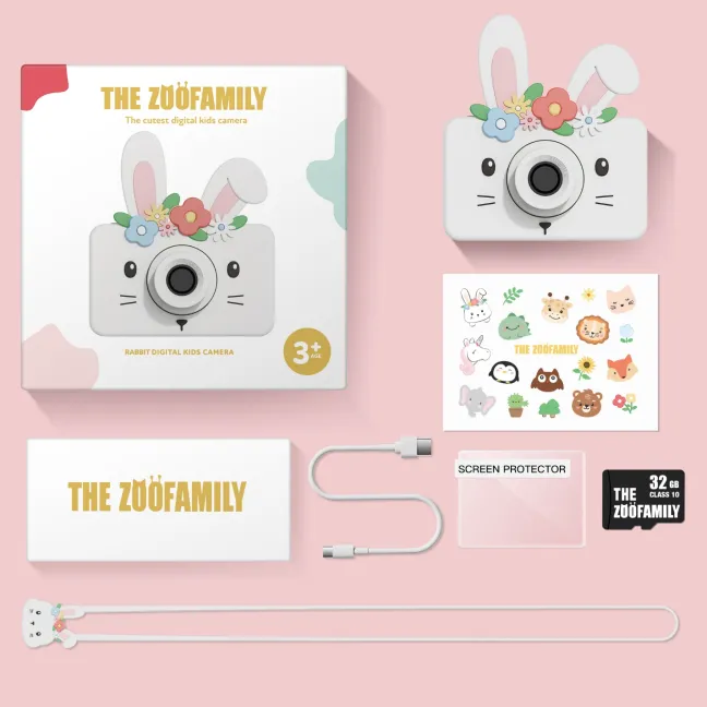 Zoofamily Kinderkamera Zoo Friends C1 Blumenhase