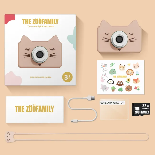 Zoofamily Kinderkamera Zoo Friends C1 Katze